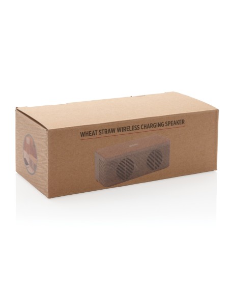 Speaker e caricatore wireless in fibra di grano